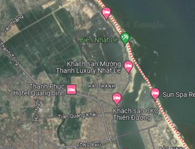 * Đánh giá điều kiện tự nhiên khu vực phân bổ đoạn từ trung lưu sông Nhật Lệ đến vùng cửa biển Nhật Lệ